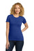 Next Level NL3900/N3900/3900 Womens Boyfriend Fine Jersey Short Sleeve Crewneck T-Shirt Royal Blue Model Front