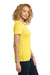 Next Level NL3900/N3900/3900 Womens Boyfriend Fine Jersey Short Sleeve Crewneck T-Shirt Vibrant Yellow Model Side