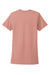 Next Level NL3900/N3900/3900 Womens Boyfriend Fine Jersey Short Sleeve Crewneck T-Shirt Desert Pink Flat Back