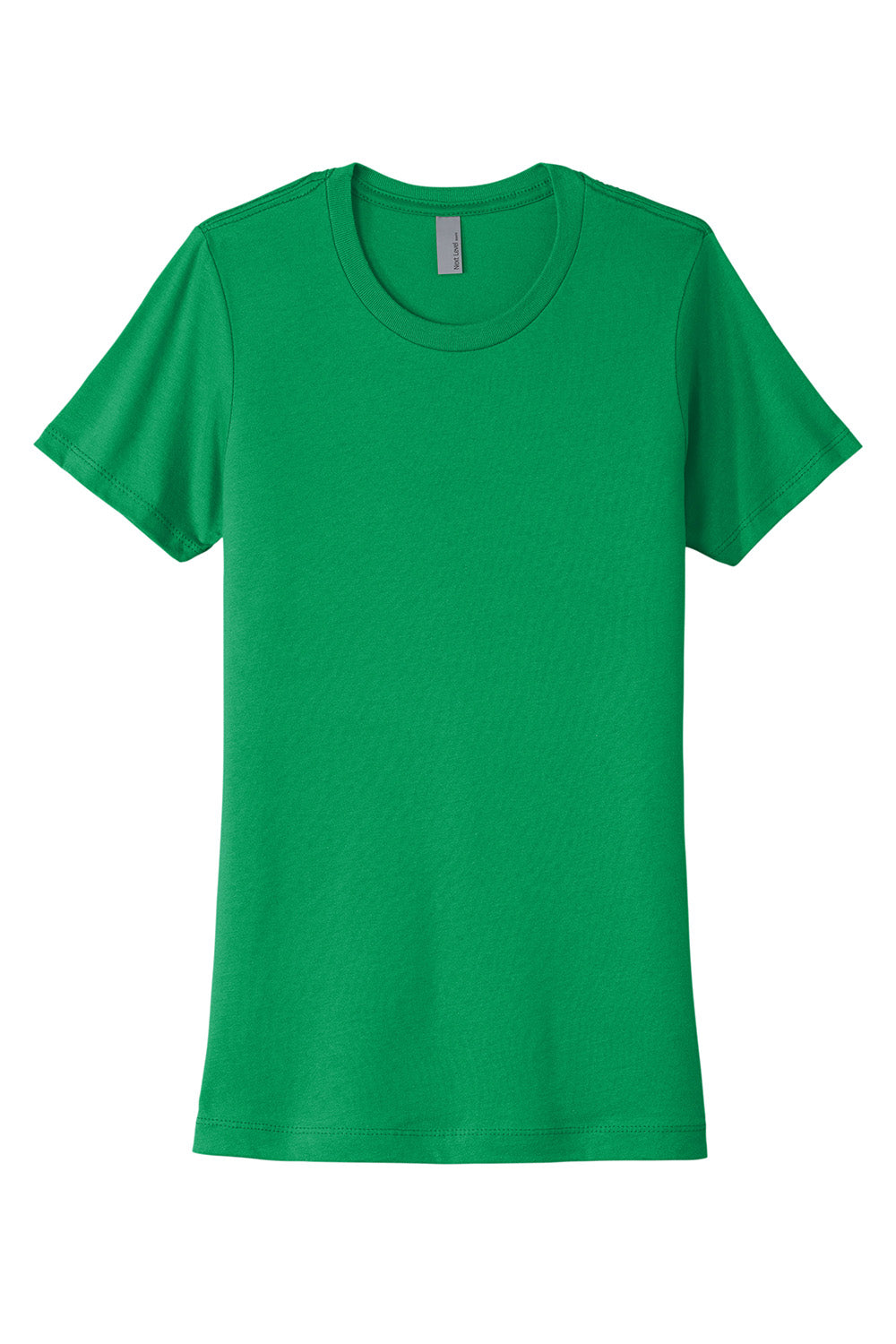 Next Level NL3900/N3900/3900 Womens Boyfriend Fine Jersey Short Sleeve Crewneck T-Shirt Kelly Green Flat Front