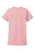 Next Level NL3900/N3900/3900 Womens Boyfriend Fine Jersey Short Sleeve Crewneck T-Shirt Light Pink Flat Back