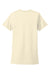 Next Level NL3900/N3900/3900 Womens Boyfriend Fine Jersey Short Sleeve Crewneck T-Shirt Natural Flat Back