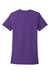 Next Level NL3900/N3900/3900 Womens Boyfriend Fine Jersey Short Sleeve Crewneck T-Shirt Purple Rush Flat Back