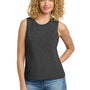 Next Level Womens Festival Muscle Tank Top - Charcoal Grey