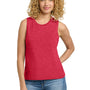 Next Level Womens Festival Muscle Tank Top - Red