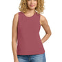 Next Level Womens Festival Muscle Tank Top - Smoked Paprika Red