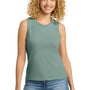 Next Level Womens Festival Muscle Tank Top - Stonewashed Green