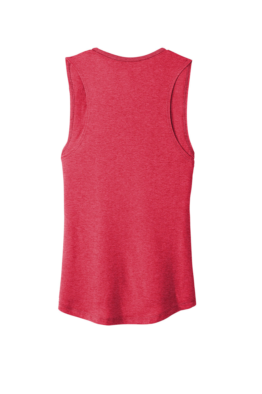 Next Level NL5013/N5013/5013 Womens Festival Muscle Tank Top Red Flat Back