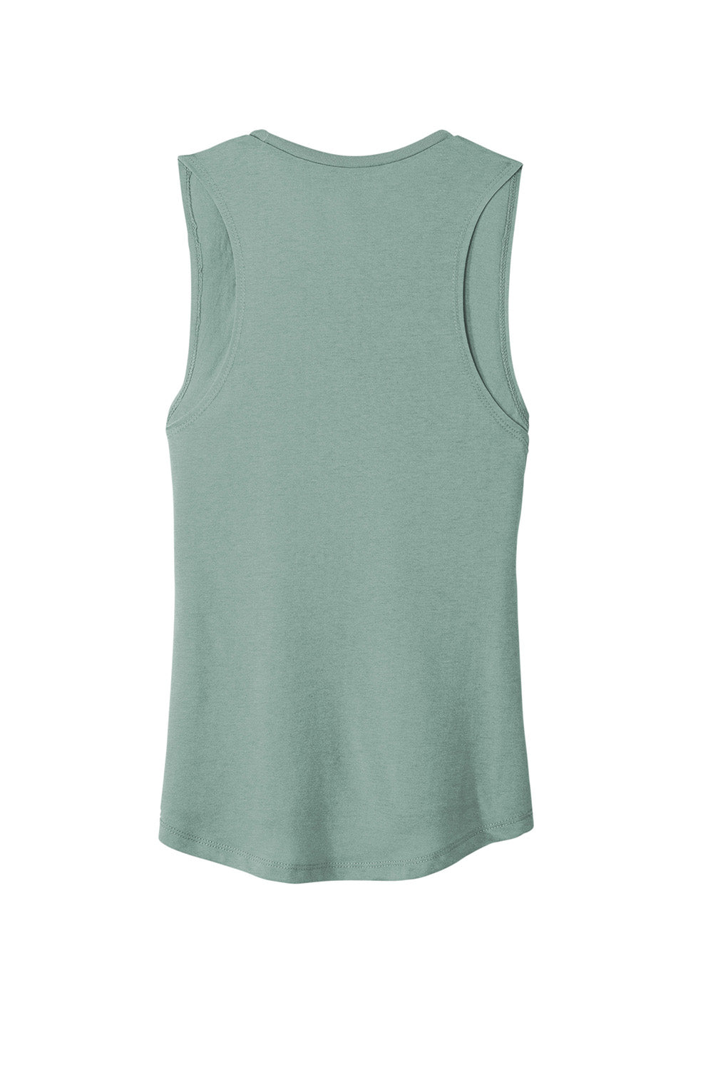 Next Level NL5013/N5013/5013 Womens Festival Muscle Tank Top Stonewashed Green Flat Back