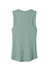 Next Level NL5013/N5013/5013 Womens Festival Muscle Tank Top Stonewashed Green Flat Back