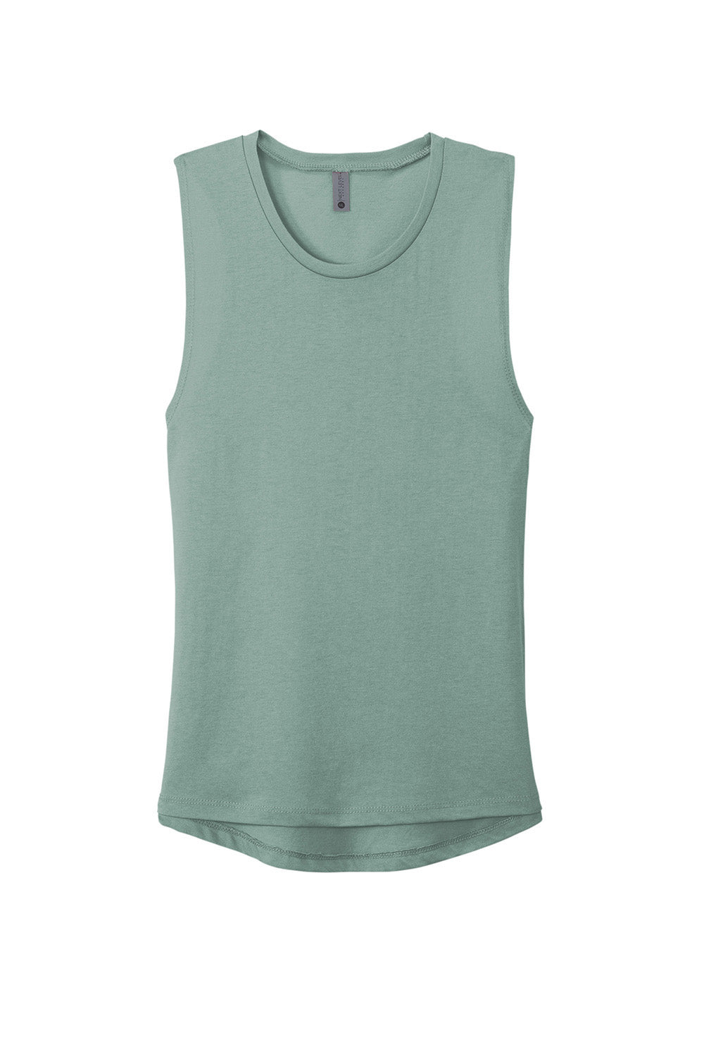 Next Level NL5013/N5013/5013 Womens Festival Muscle Tank Top Stonewashed Green Flat Front