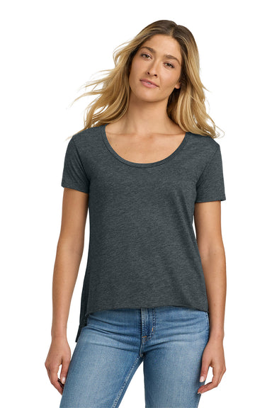 Next Level NL5030/5030 Womens Festival Short Sleeve Crewneck T-Shirt Charcoal Grey Model Front