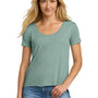 Next Level Womens Festival Short Sleeve Crewneck T-Shirt - Stonewashed Green