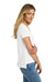 Next Level NL5030/5030 Womens Festival Short Sleeve Crewneck T-Shirt White Model Side