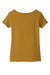 Next Level NL5030/5030 Womens Festival Short Sleeve Crewneck T-Shirt Antique Gold Flat Back