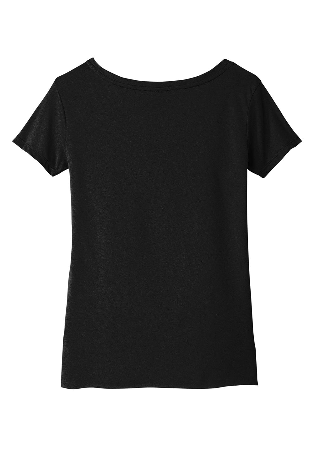 Next Level NL5030/5030 Womens Festival Short Sleeve Crewneck T-Shirt Black Flat Back