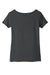 Next Level NL5030/5030 Womens Festival Short Sleeve Crewneck T-Shirt Charcoal Grey Flat Back