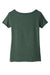 Next Level NL5030/5030 Womens Festival Short Sleeve Crewneck T-Shirt Royal Pine Green Flat Back