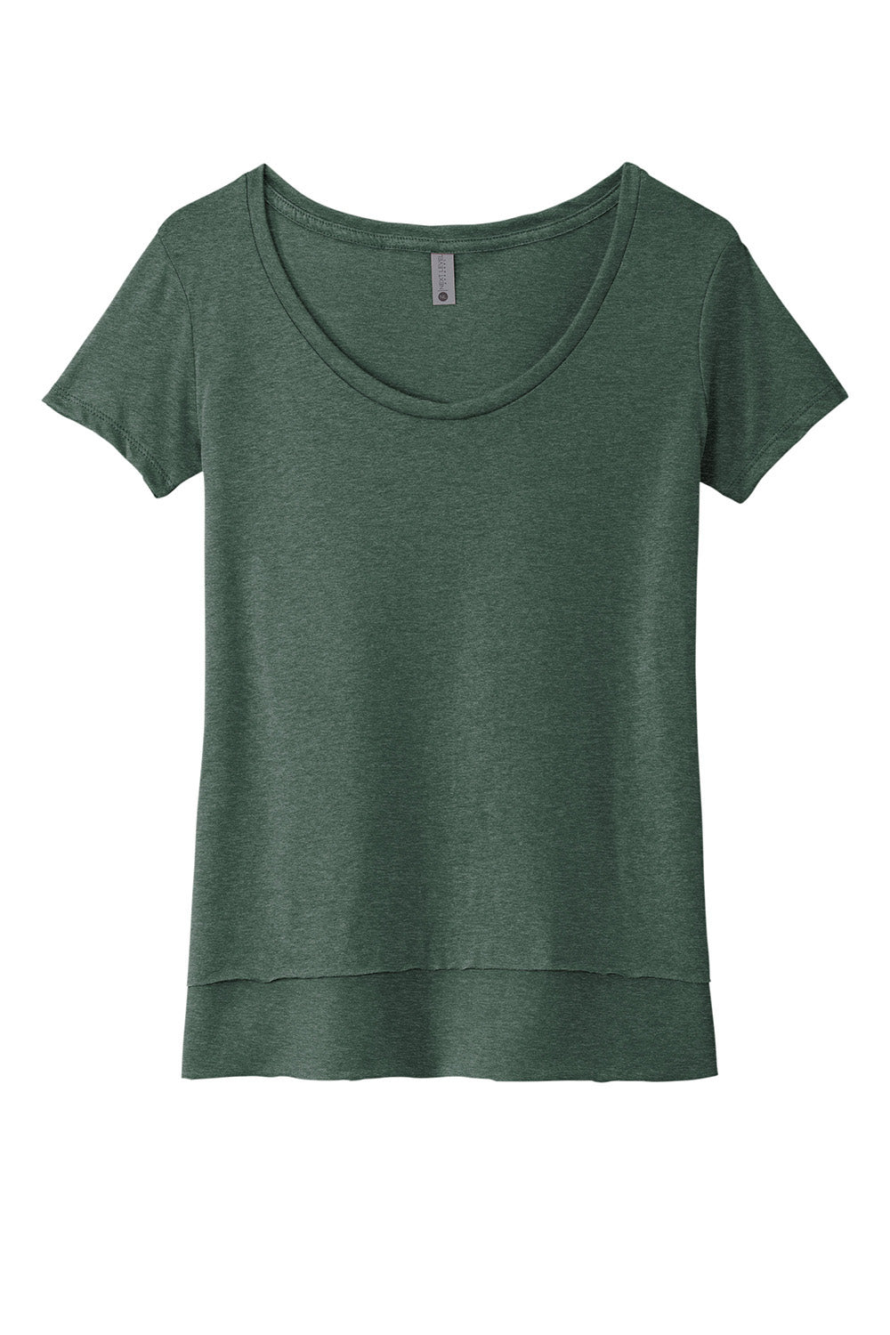 Next Level NL5030/5030 Womens Festival Short Sleeve Crewneck T-Shirt Royal Pine Green Flat Front