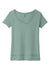 Next Level NL5030/5030 Womens Festival Short Sleeve Crewneck T-Shirt Stonewashed Green Flat Front