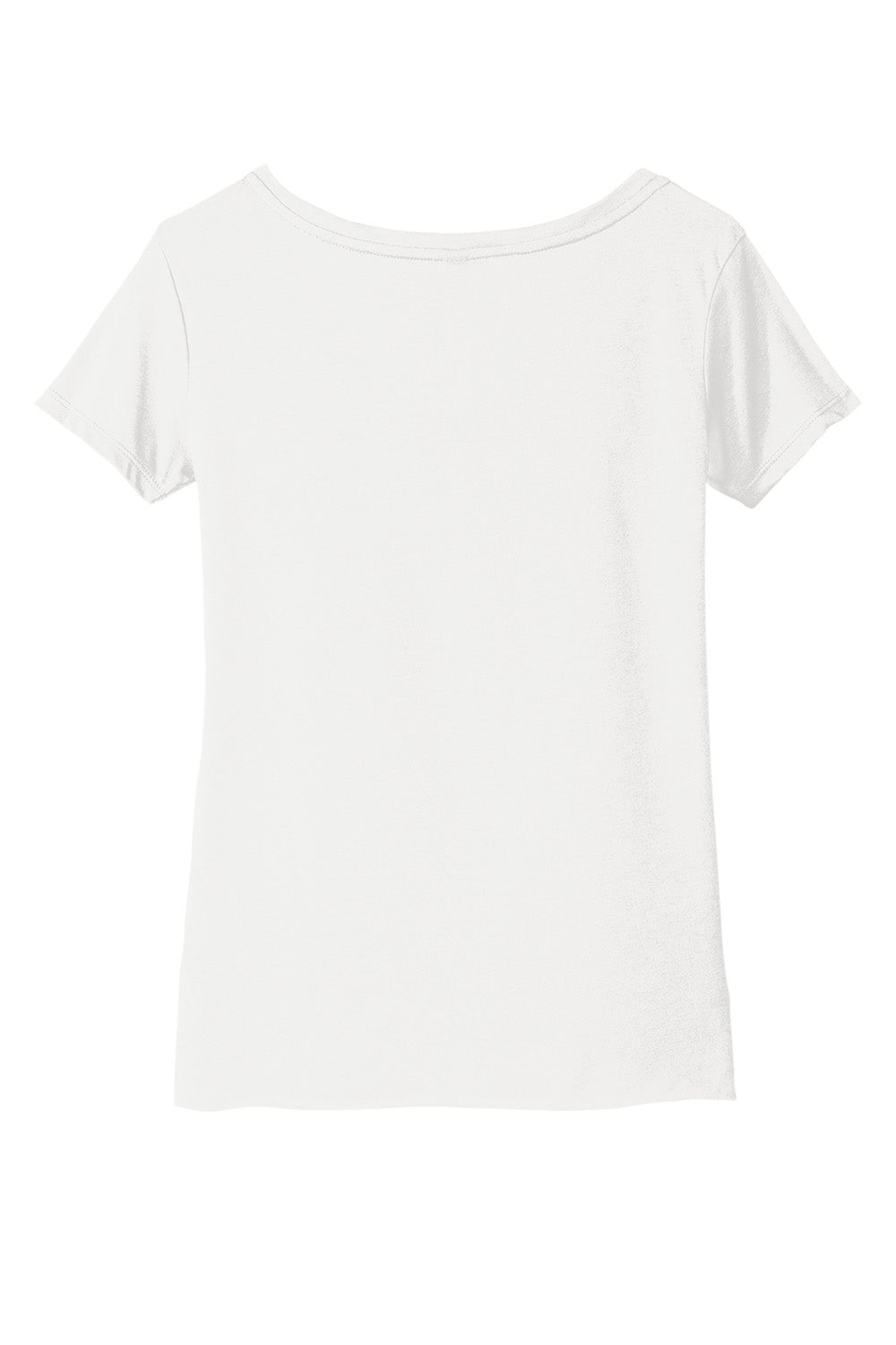 Next Level NL5030/5030 Womens Festival Short Sleeve Crewneck T-Shirt White Flat Back