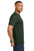 Next Level NL6010/6010 Mens Jersey Short Sleeve Crewneck T-Shirt Black Forest Green Model Side