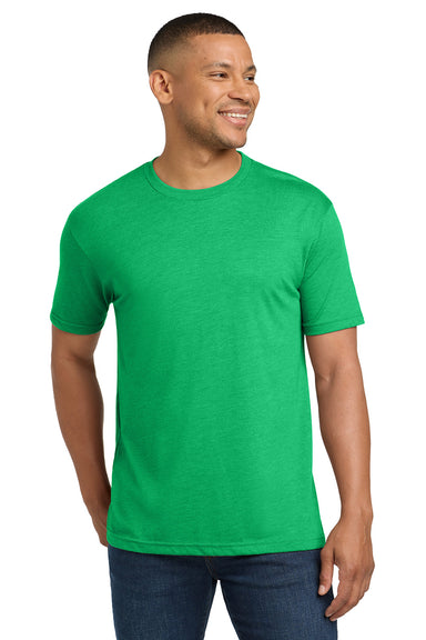 Next Level NL6010/6010 Mens Jersey Short Sleeve Crewneck T-Shirt Envy Green Model Front