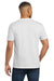 Next Level NL6010/6010 Mens Jersey Short Sleeve Crewneck T-Shirt Heather White Model Back