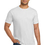 Next Level Mens Jersey Short Sleeve Crewneck T-Shirt - Heather White