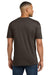 Next Level NL6010/6010 Mens Jersey Short Sleeve Crewneck T-Shirt Macchiato Brown Model Back