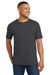 Next Level NL6010/6010 Mens Jersey Short Sleeve Crewneck T-Shirt Graphite Grey Model Front