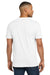 Next Level NL6010/6010 Mens Jersey Short Sleeve Crewneck T-Shirt White Model Back