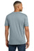 Next Level NL6010/6010 Mens Jersey Short Sleeve Crewneck T-Shirt Stonewash Denim Blue Model Back