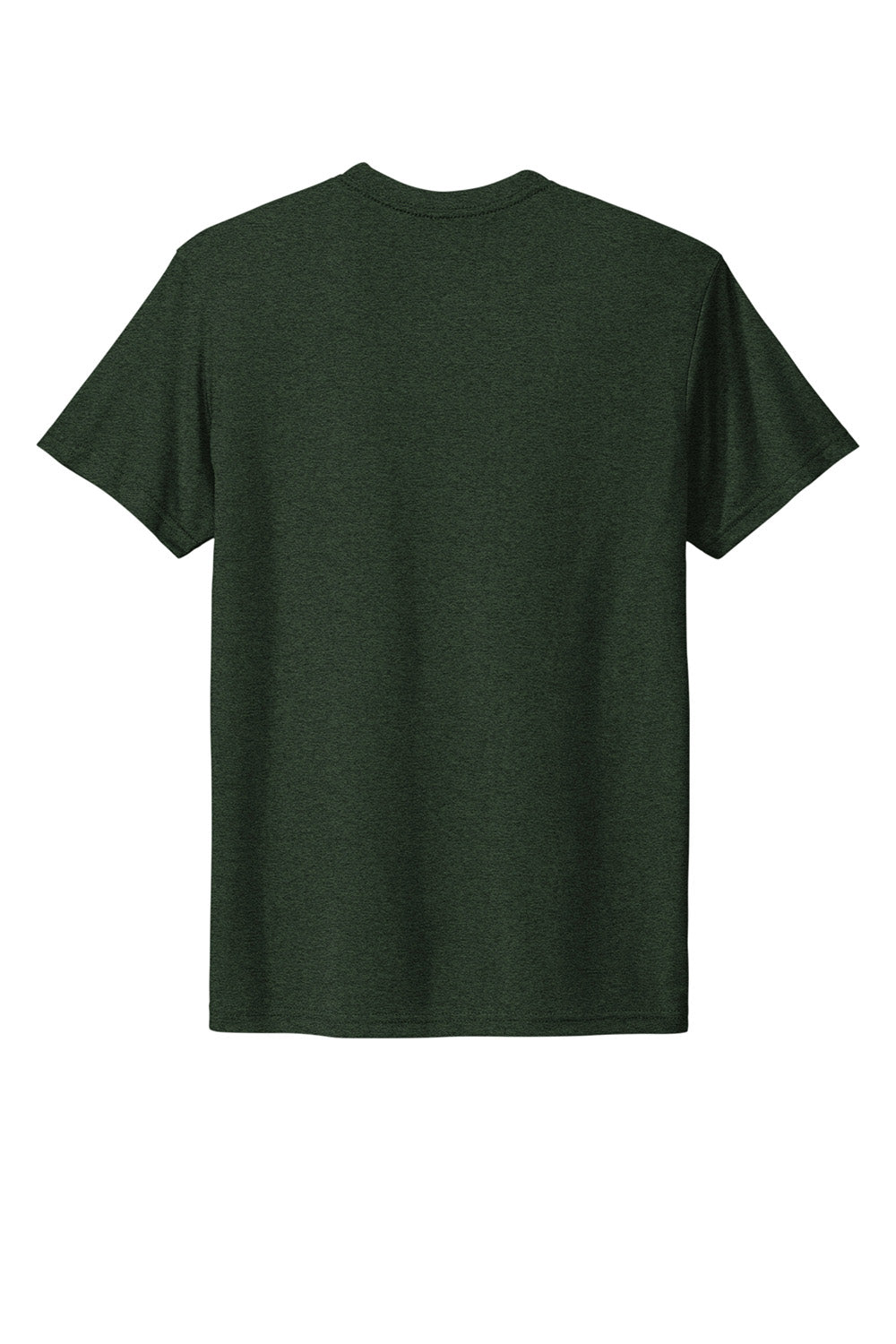 Next Level NL6010/6010 Mens Jersey Short Sleeve Crewneck T-Shirt Black Forest Green Flat Back