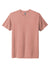 Next Level NL6010/6010 Mens Jersey Short Sleeve Crewneck T-Shirt Desert Pink Flat Front