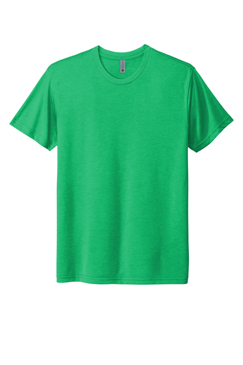 Next Level NL6010/6010 Mens Jersey Short Sleeve Crewneck T-Shirt Envy Green Flat Front