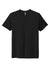 Next Level NL6010/6010 Mens Jersey Short Sleeve Crewneck T-Shirt Black Flat Front