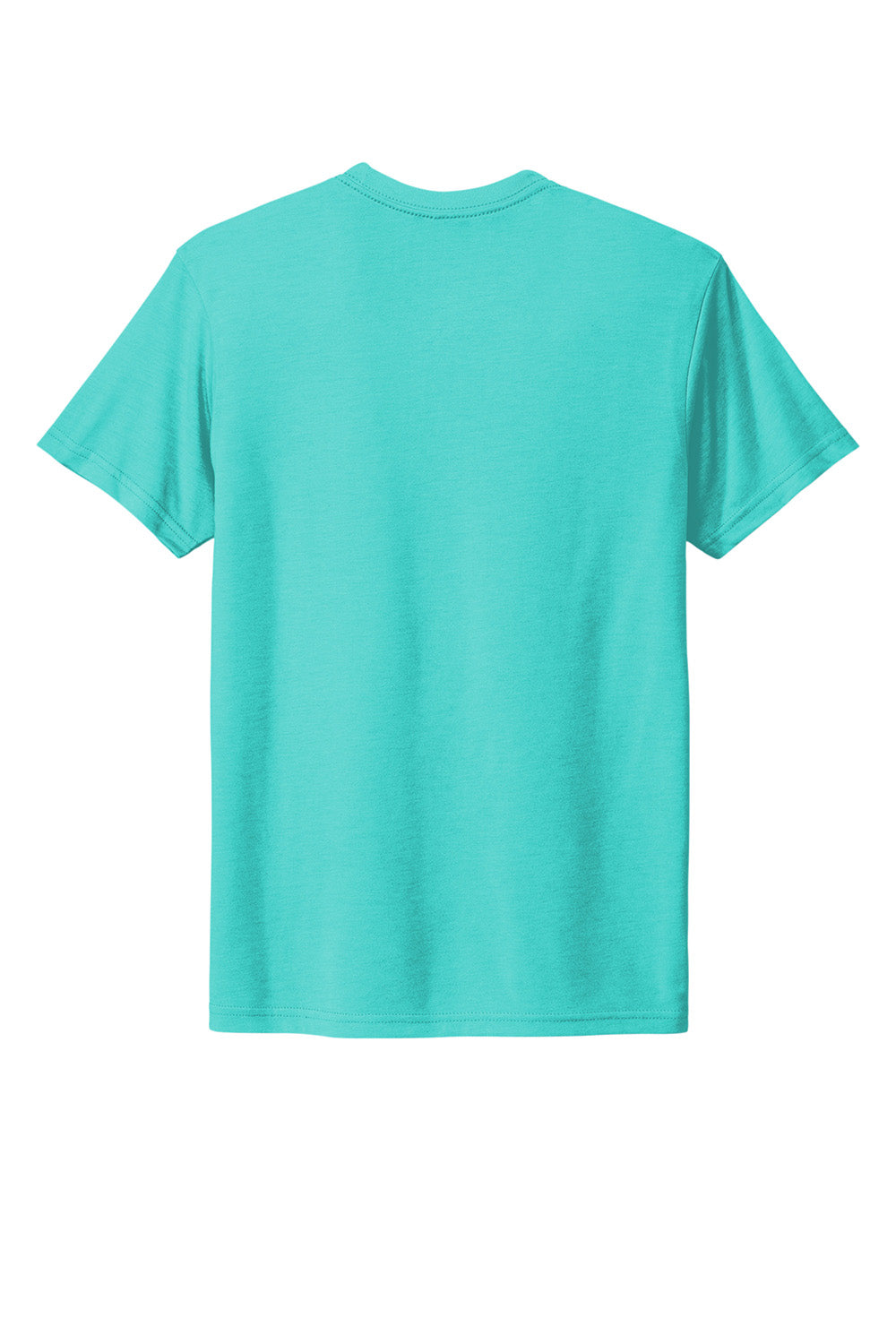 Next Level NL6010/6010 Mens Jersey Short Sleeve Crewneck T-Shirt Tahiti Blue Flat Back