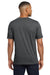 Next Level NL6200/6200 Mens Jersey Short Sleeve Crewneck T-Shirt Charcoal Grey Model Back