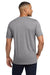 Next Level NL6200/6200 Mens Jersey Short Sleeve Crewneck T-Shirt Heather Grey Model Back