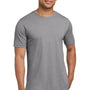 Next Level Mens Jersey Short Sleeve Crewneck T-Shirt - Heather Grey