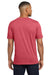 Next Level NL6200/6200 Mens Jersey Short Sleeve Crewneck T-Shirt Red Model Back