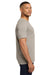 Next Level NL6200/6200 Mens Jersey Short Sleeve Crewneck T-Shirt Silver Grey Model Side