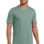 Next Level Mens Jersey Short Sleeve Crewneck T-Shirt - Stonewashed Green