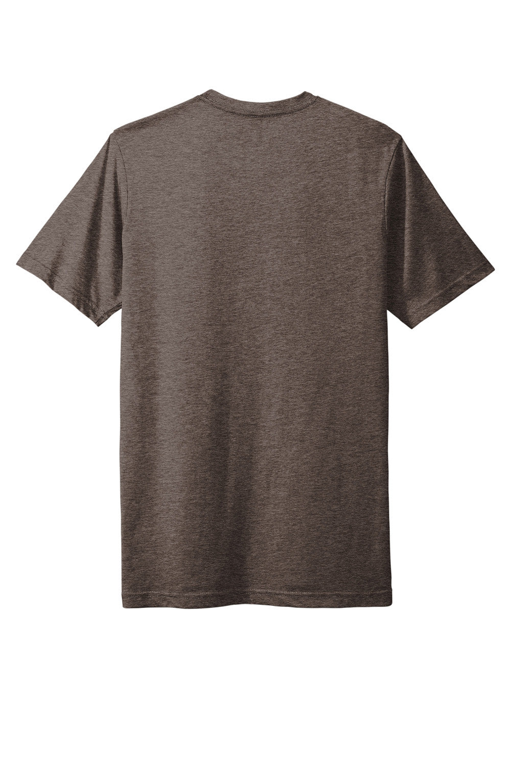 Next Level NL6200/6200 Mens Jersey Short Sleeve Crewneck T-Shirt Espresso Brown Flat Back