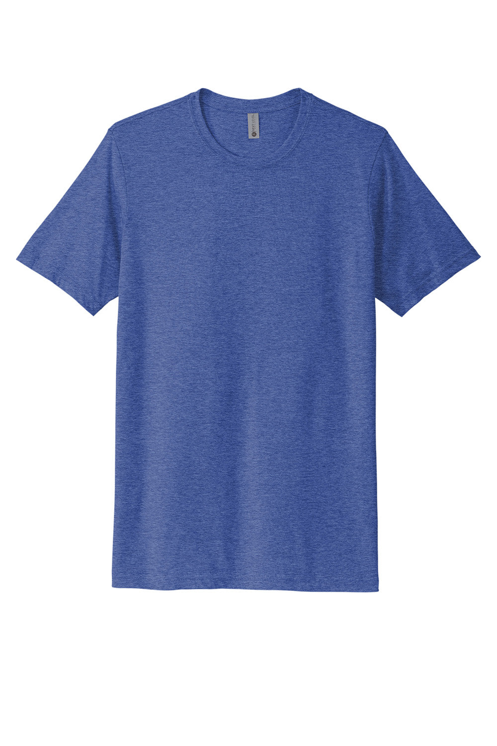 Next Level NL6200/6200 Mens Jersey Short Sleeve Crewneck T-Shirt Royal Blue Flat Front