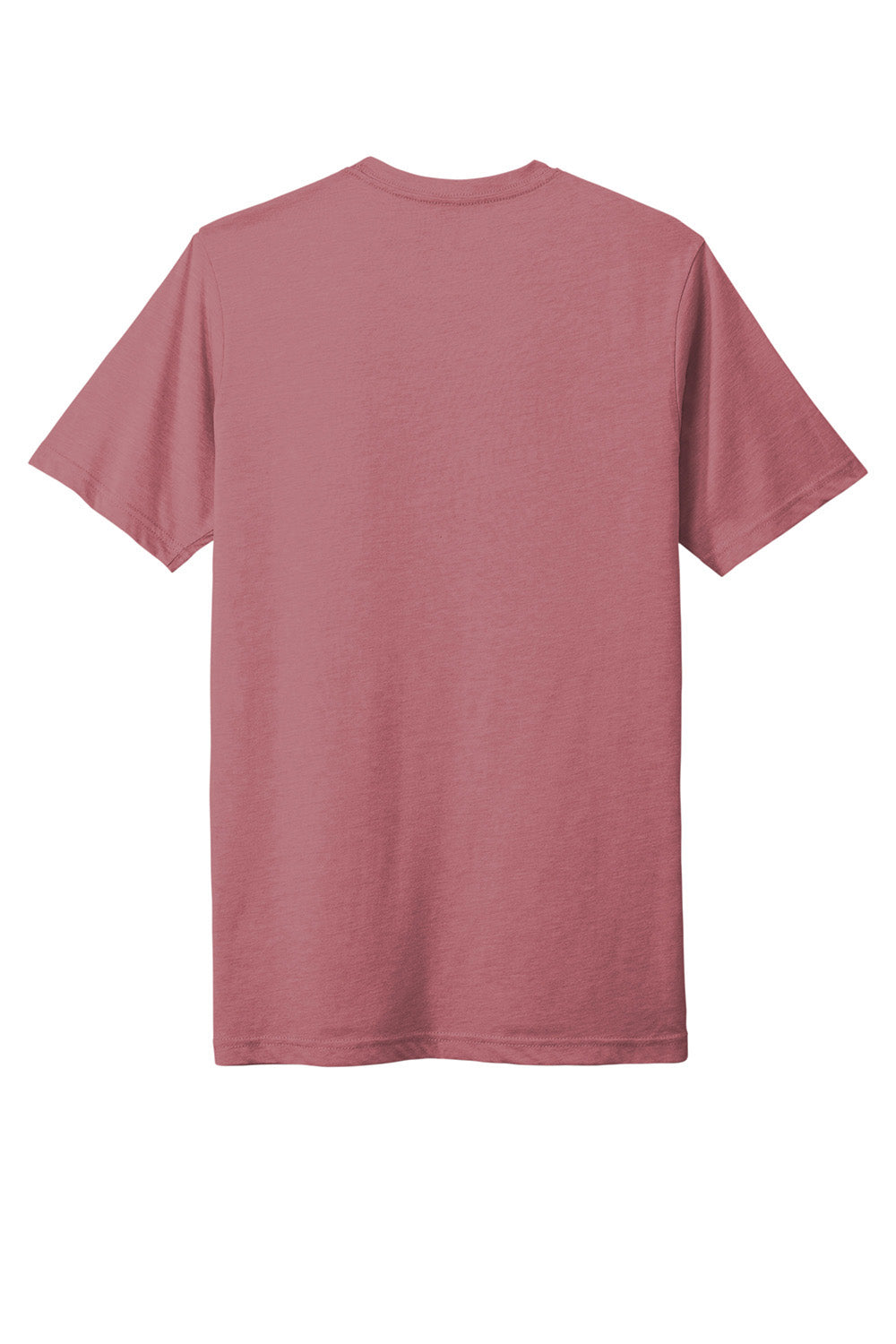 Next Level NL6200/6200 Mens Jersey Short Sleeve Crewneck T-Shirt Smoked Paprika Red Flat Back