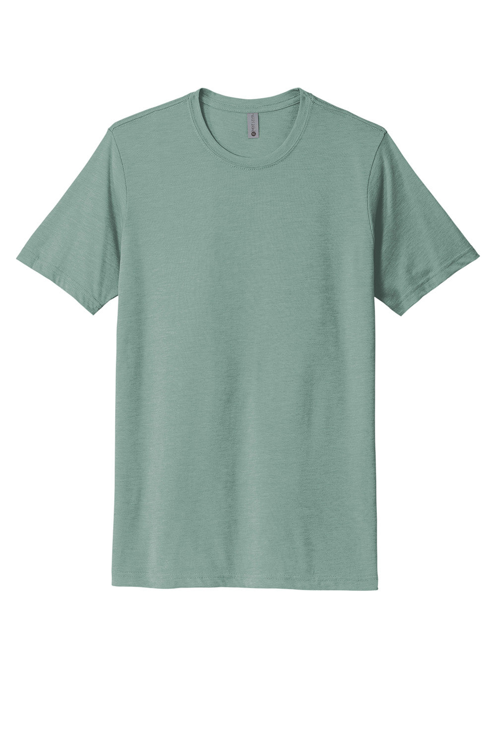 Next Level NL6200/6200 Mens Jersey Short Sleeve Crewneck T-Shirt Stonewashed Green Flat Front