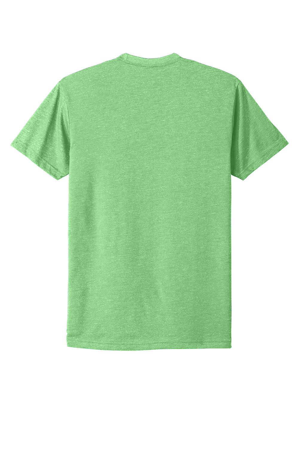 Next Level NL6210/N6210/6210 Mens CVC Jersey Short Sleeve Crewneck T-Shirt Apple Green Flat Back