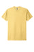 Next Level NL6210/N6210/6210 Mens CVC Jersey Short Sleeve Crewneck T-Shirt Banana Cream Yellow Flat Front